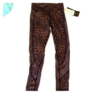 Brand new with tags leopard yoga leggings